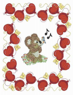 Fuzzy Wuzzy Bears Combo 02 - a-stitch-a-half
