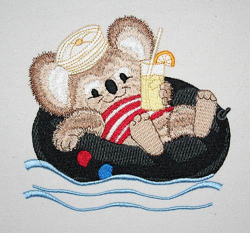 Fuzzy Wuzzy Bears Combo 02 - a-stitch-a-half