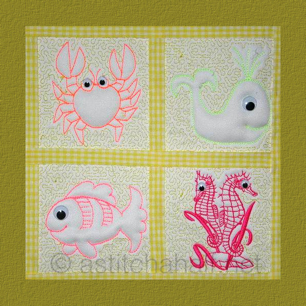 Trapunto Little Ocean Eyes Combo