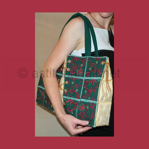 Sparkles Tote Bag - aStitch aHalf