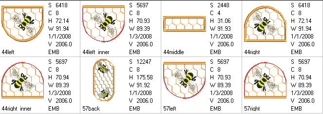 Bumble Bee Fingertip Mitts - a-stitch-a-half