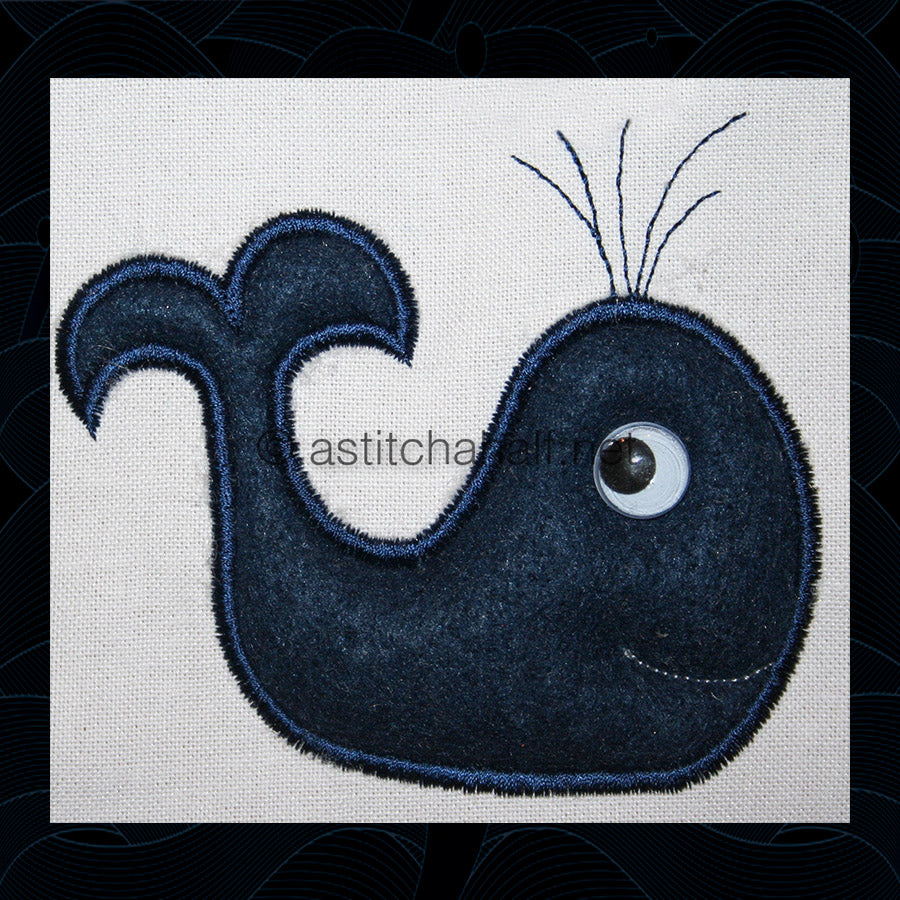 Applique Aquatic Friends - aStitch aHalf