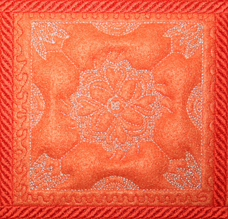 Trapunto Quilt Blocks - a-stitch-a-half