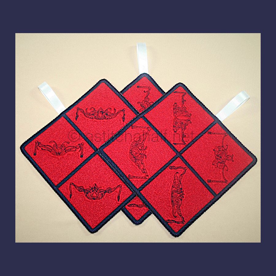 Royal Embellishment Trapunto - a-stitch-a-half