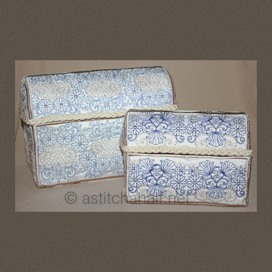 Applique Chest Twins - aStitch aHalf