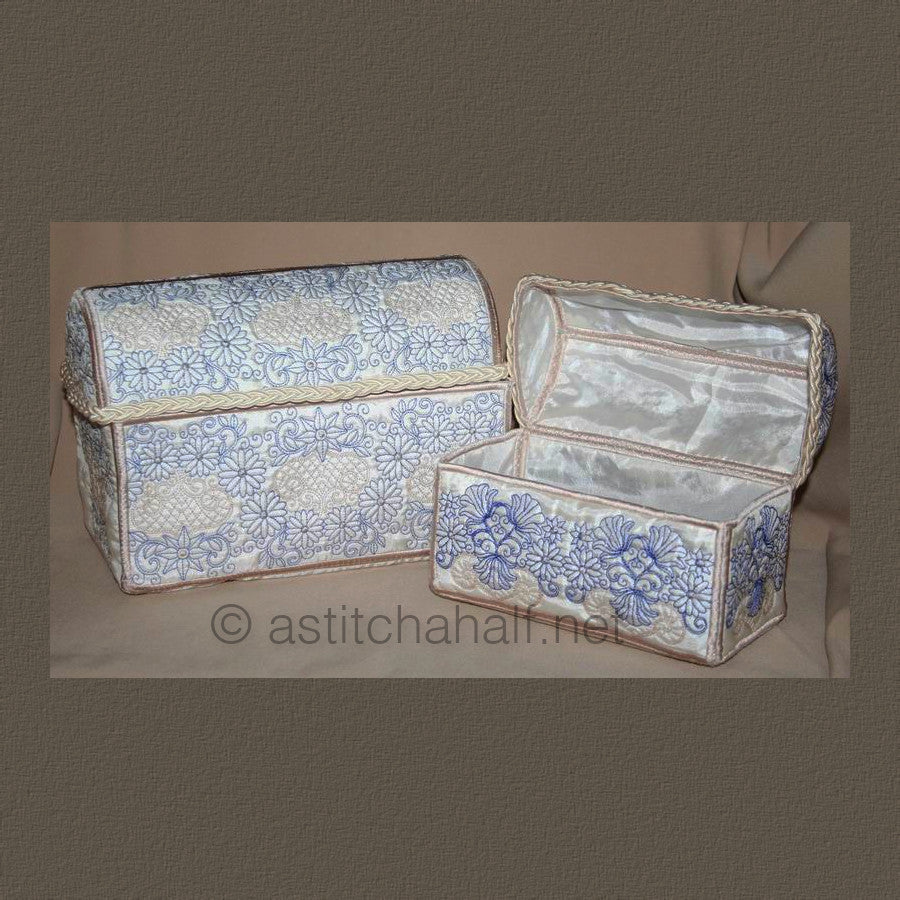 Applique Chest Twins - aStitch aHalf