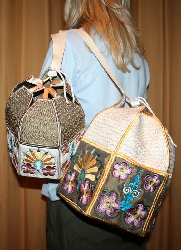 Bohemian Back Pack - a-stitch-a-half
