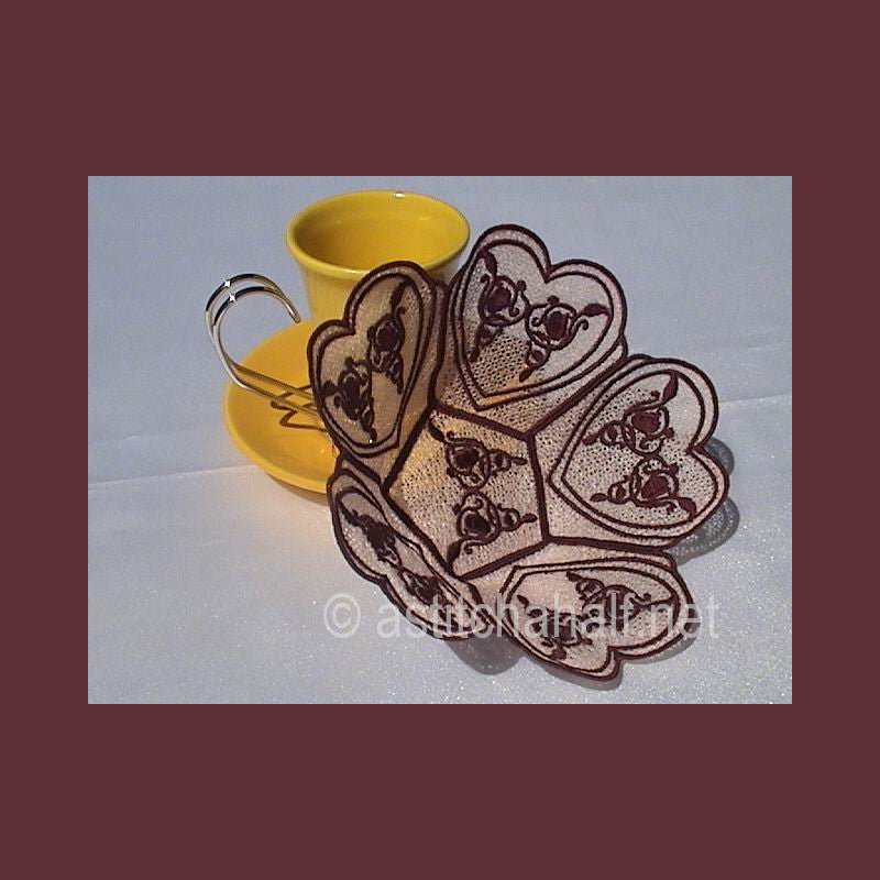 Freestanding Lace Love Bowl 04