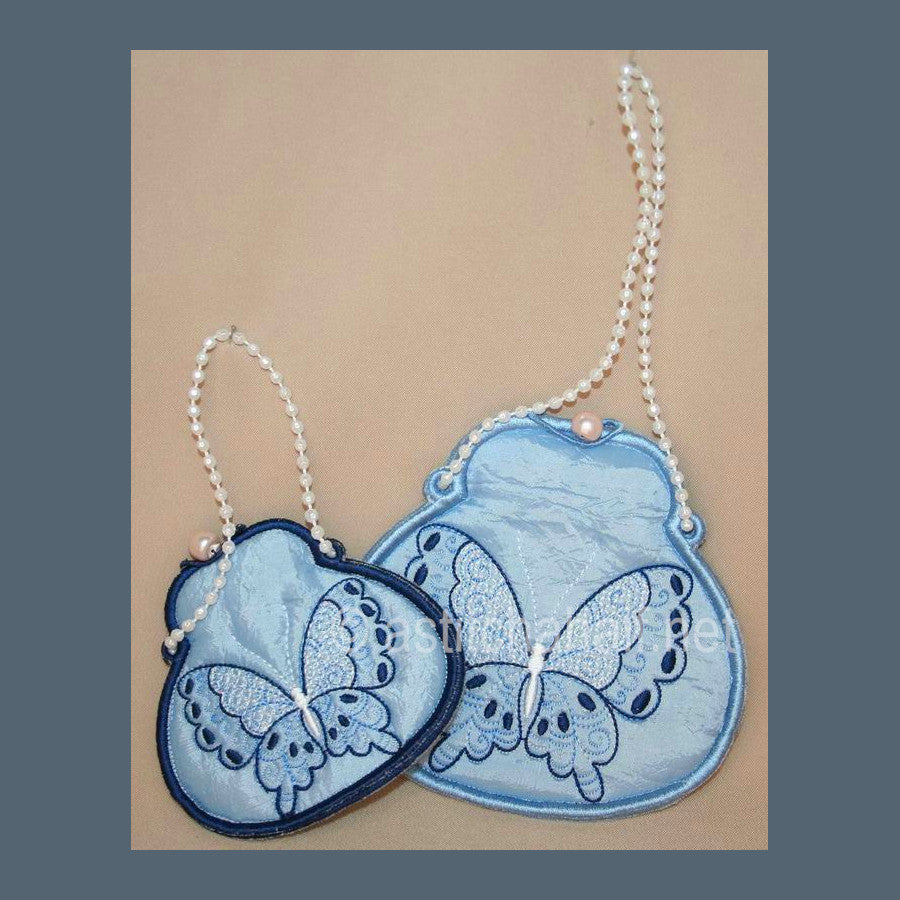 Butterfly Coin Purse - aStitch aHalf