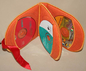 Dragonfly CD Holder - a-stitch-a-half
