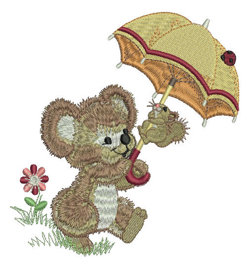 Fuzzy Fred - a-stitch-a-half