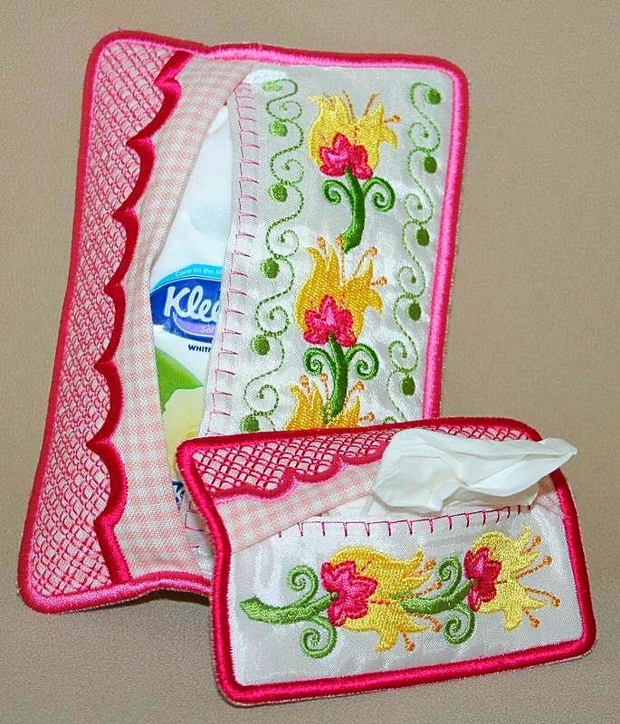 Amor Tissue Pocket - aStitch aHalf