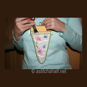 Butterfly Scissor Pockets - aStitch aHalf