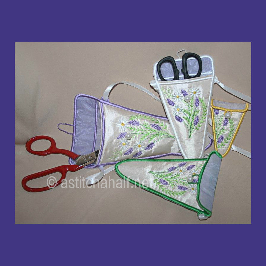 Lavender Scissor Pockets