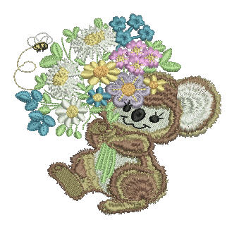 Fuzzy Billy - a-stitch-a-half