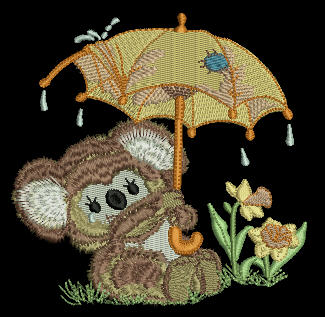 Fuzzy Louis - a-stitch-a-half