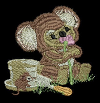 Fuzzy Lynn - a-stitch-a-half