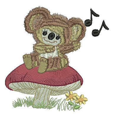 Fuzzy Brian - a-stitch-a-half