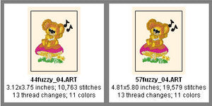 Fuzzy Brian - a-stitch-a-half