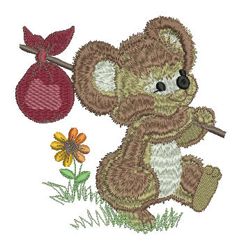 Huckleberry Fuzz - a-stitch-a-half