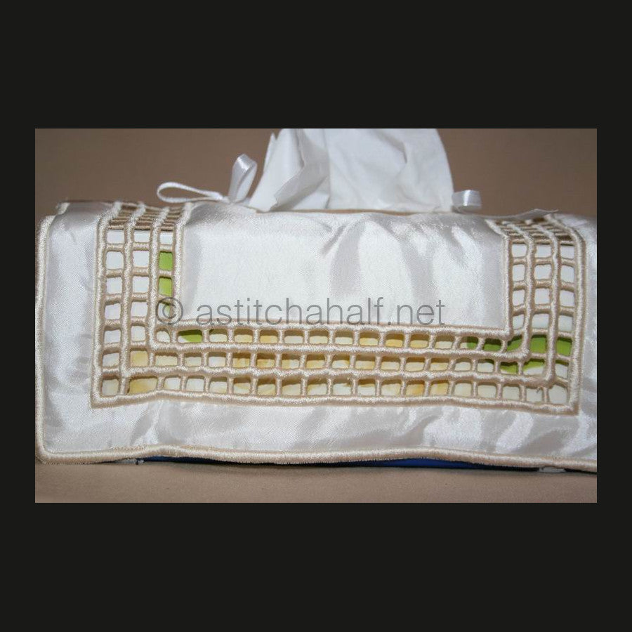 Irish Style Tissue Box Cover 03