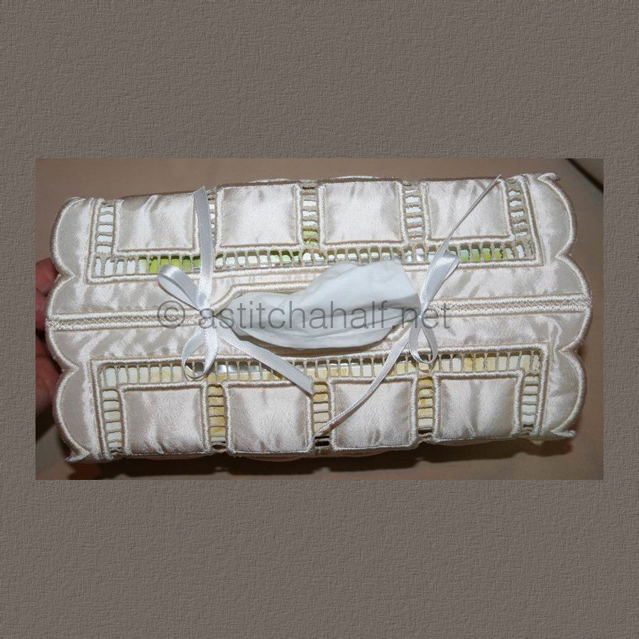 Irish Style Tissue Box Cover 04