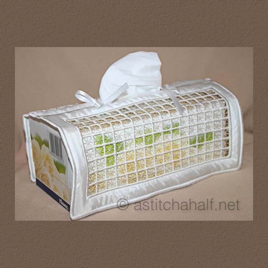 Irish Style Tissue Box Cover 05