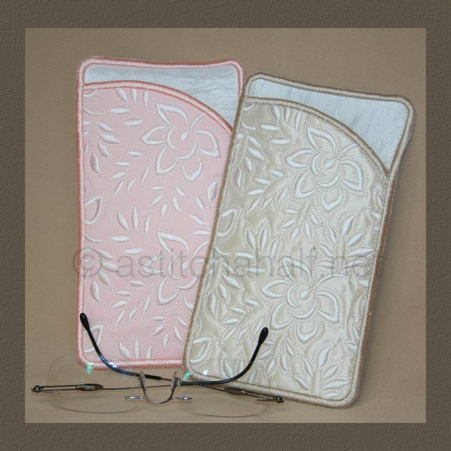 Rose Lace Eyeglass Case