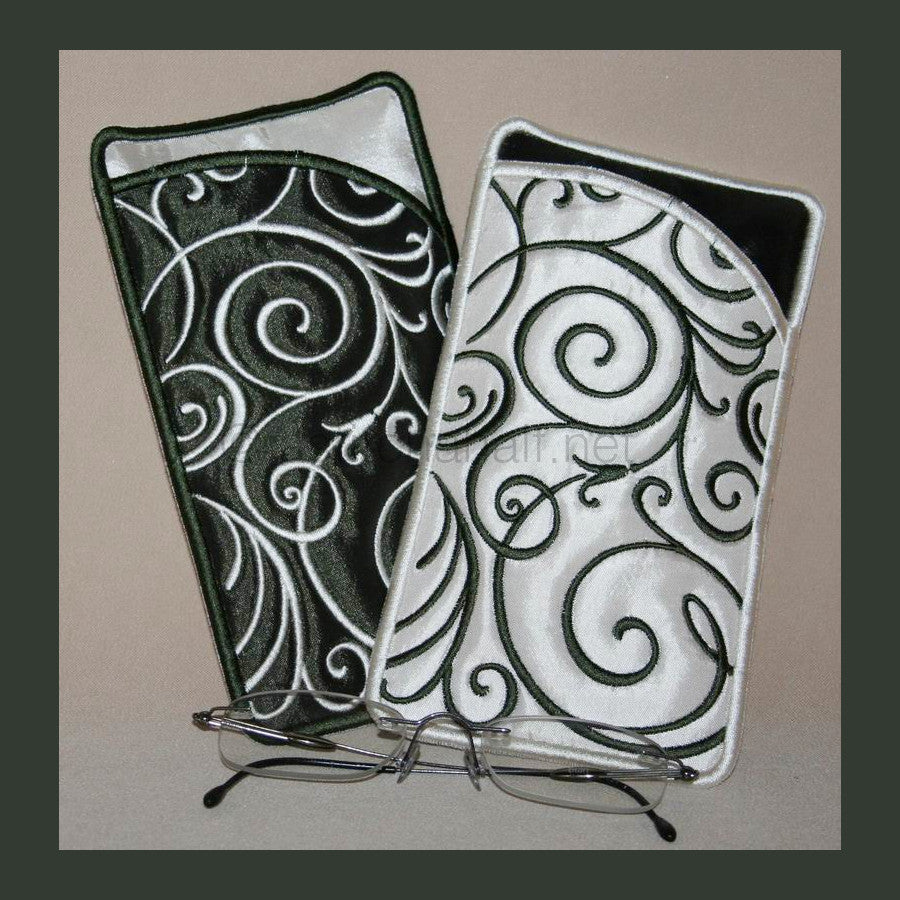 Art Deco Eyeglass Case - aStitch aHalf