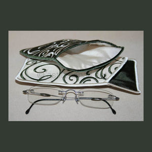 Art Deco Eyeglass Case - aStitch aHalf