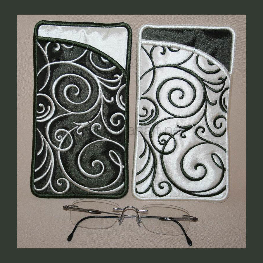 Art Deco Eyeglass Case - aStitch aHalf