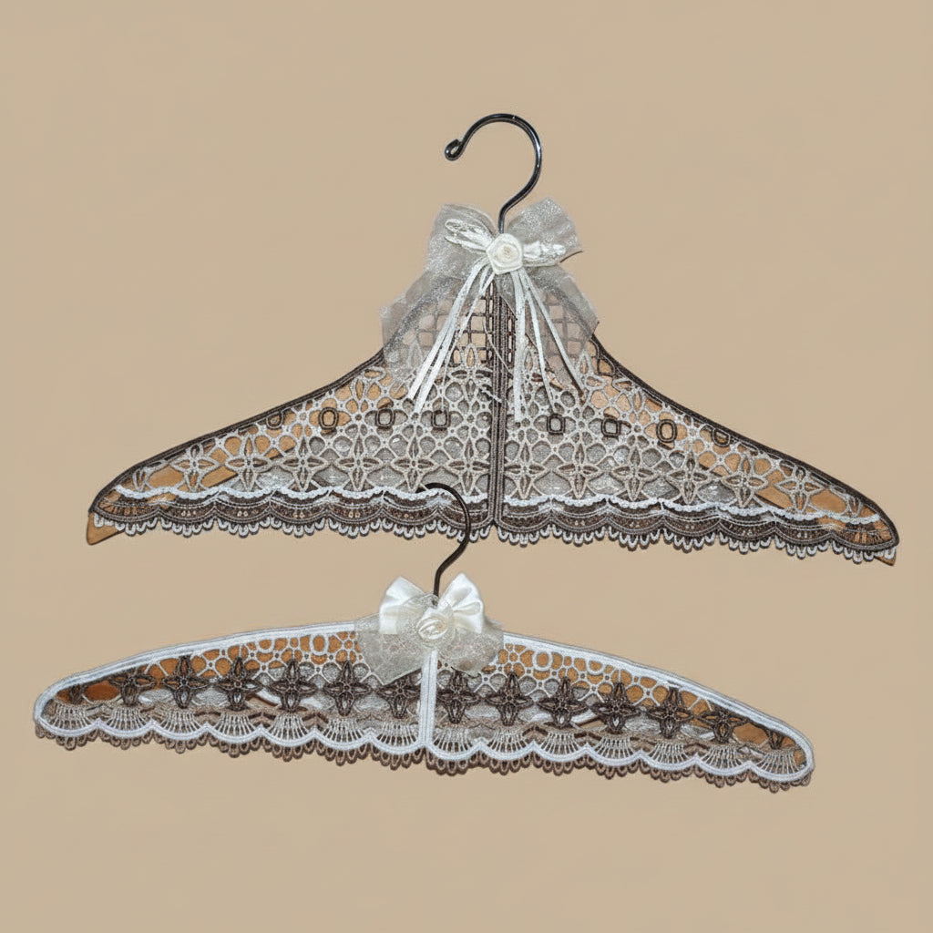 Vintage Lace Hanger Cover