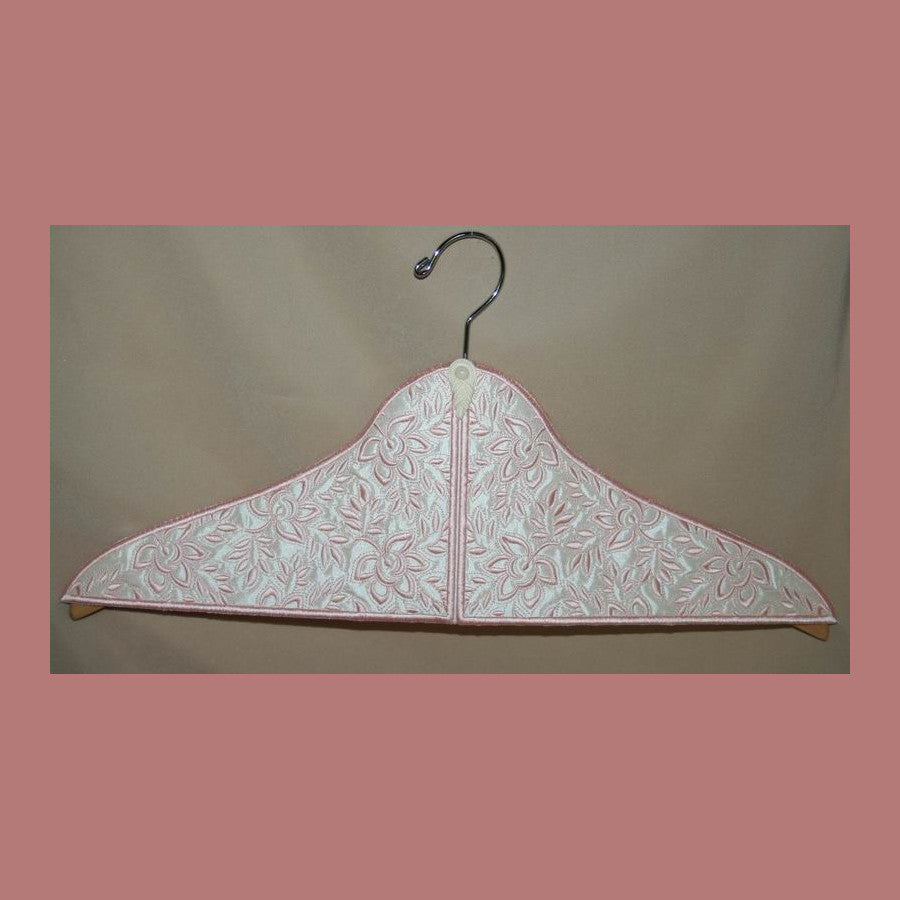 Rose Deco Hanger Cover - a-stitch-a-half