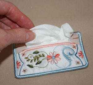 Signature Tissue Pocket - aStitch aHalf