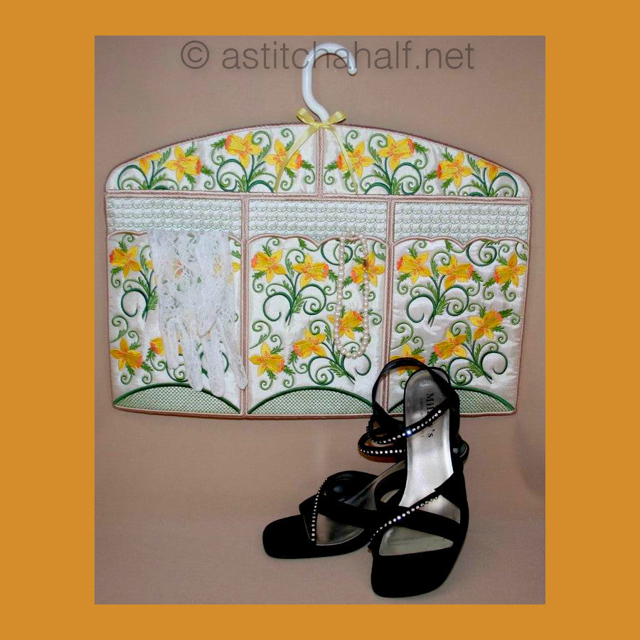 Daffodil Closet Organizer - a-stitch-a-half