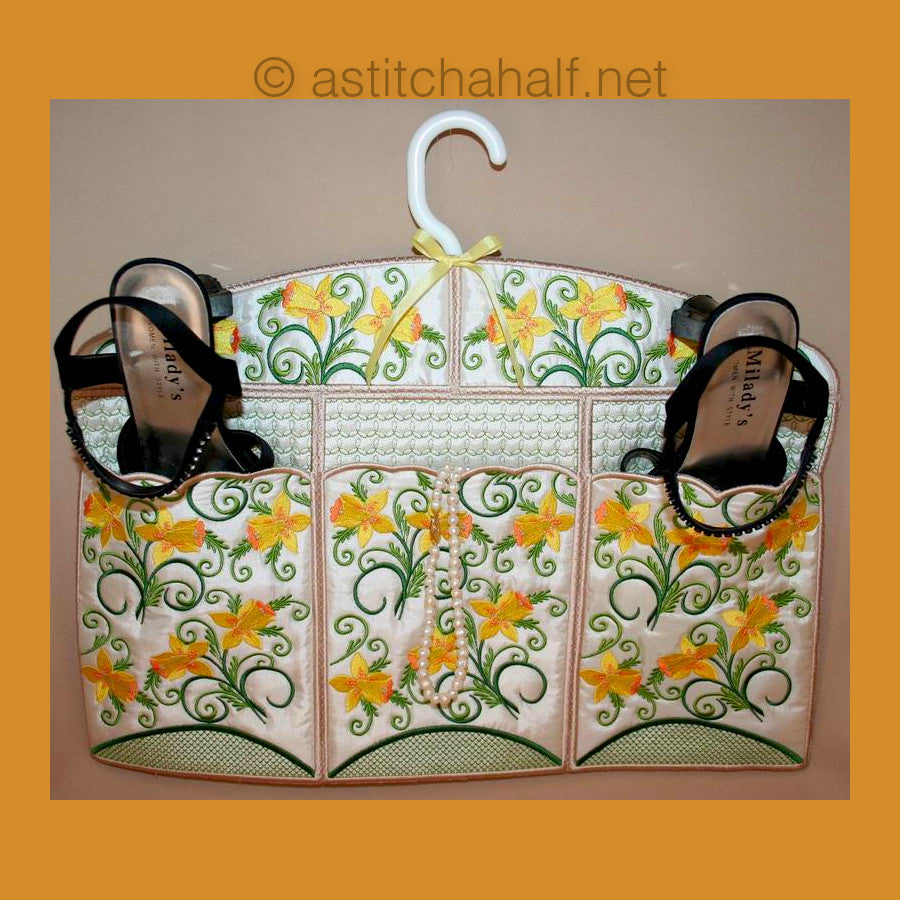 Daffodil Closet Organizer - a-stitch-a-half