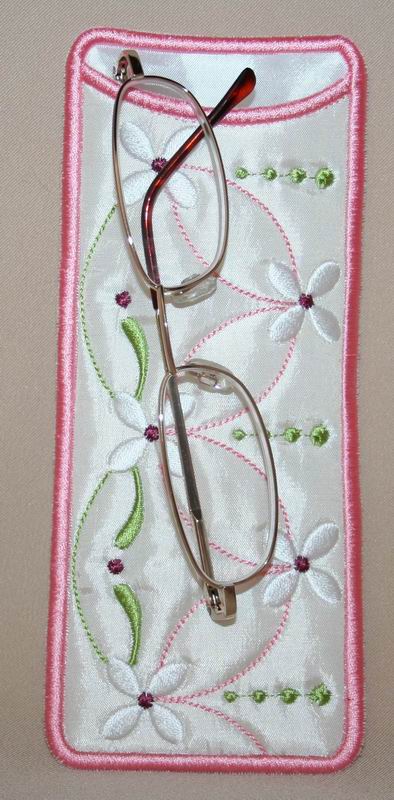 Slim Line Eyeglass Case 02 - a-stitch-a-half