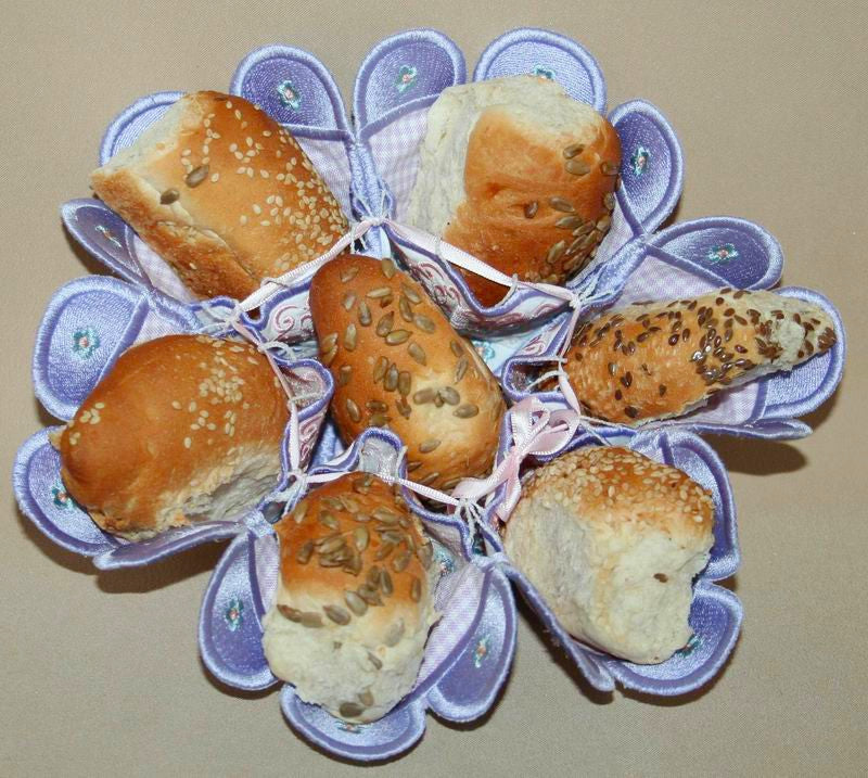 Bun Basket - a-stitch-a-half