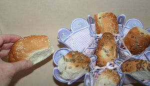 Bun Basket - a-stitch-a-half