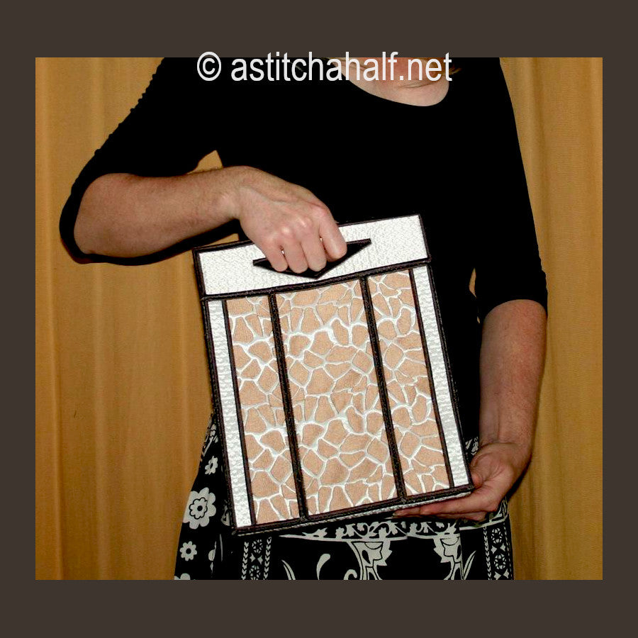 Giraffe Tote Bag - a-stitch-a-half