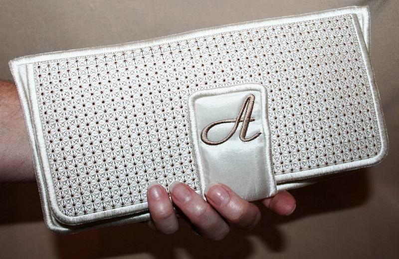 Monogram Wallet Folder - a-stitch-a-half