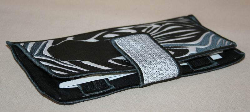 Zebra Checkbook Book Cover or Coupon folder