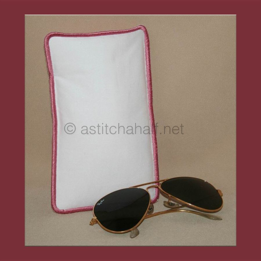 Flower Bonnet Eyeglass Case