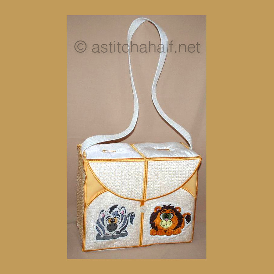 Jungle Tote Bag - a-stitch-a-half
