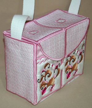 Cherry Blossom Tote Bag - a-stitch-a-half