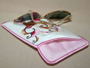 Cherry Blossom Eyeglass Cases - a-stitch-a-half