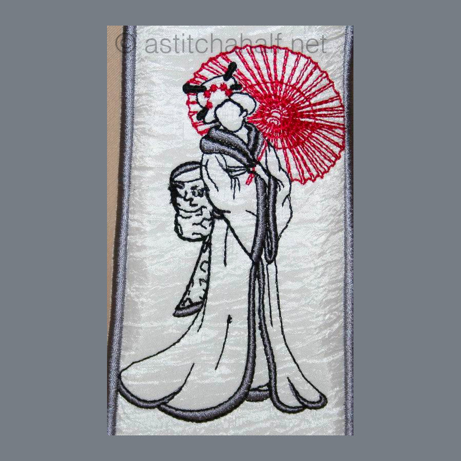 Japanese Girl Eyeglass Cases 01 - a-stitch-a-half