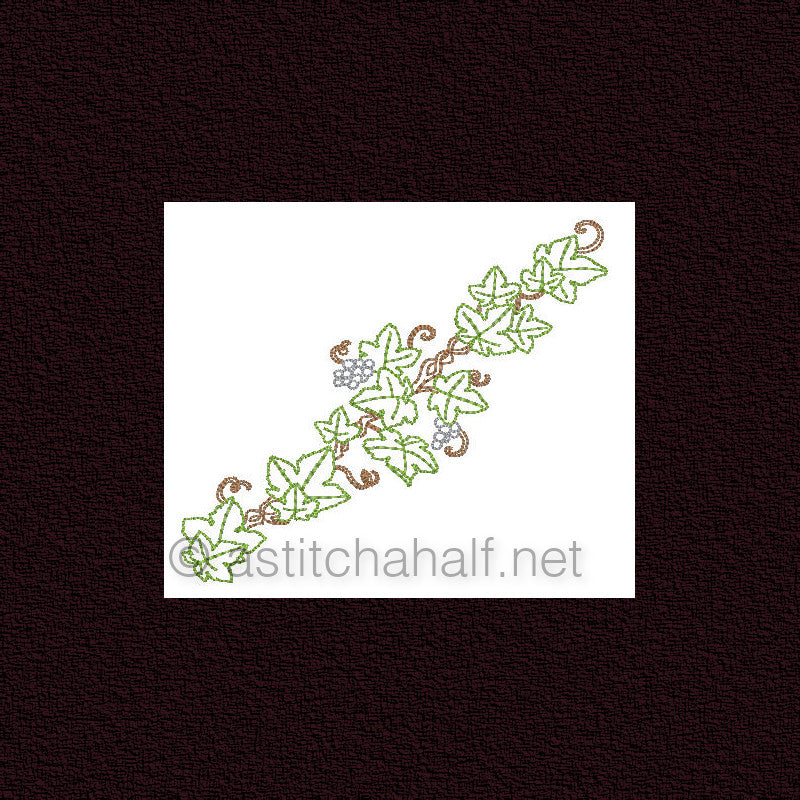 Botany and Vine Outlines - a-stitch-a-half