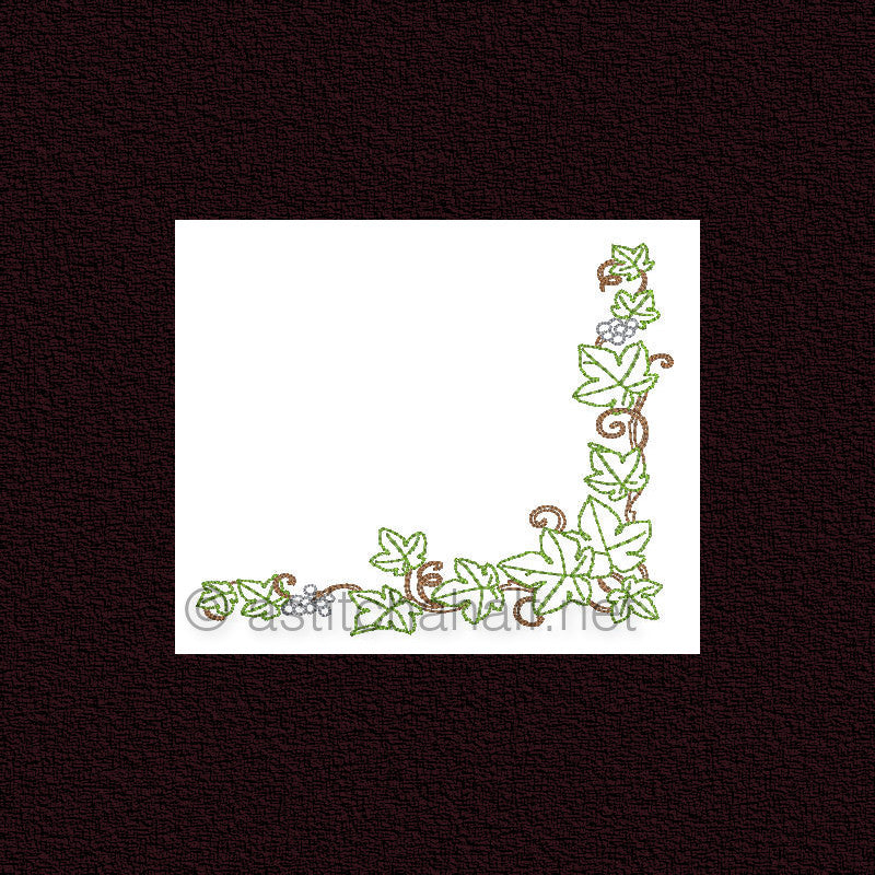 Botany and Vine Outlines - a-stitch-a-half
