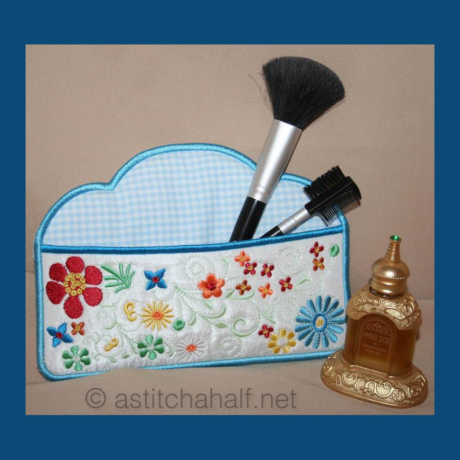 Flower Fun Case - a-stitch-a-half